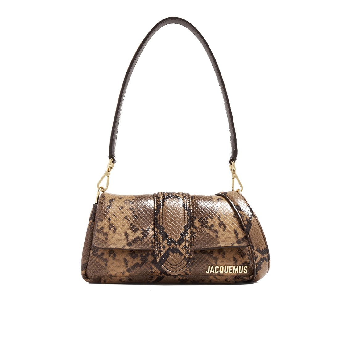 Jacquemus Le Petit Bambimou Embossed Bag In Brown
