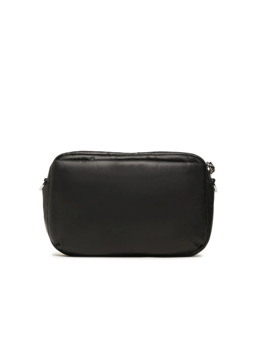 Michael Kors Leonie Logo Plaque Crossbody Bag In Black