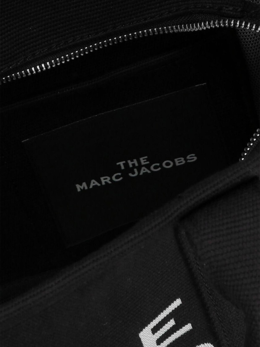 Marc Jacobs Shopping 'the Jacquard Medium Tote' In Black
