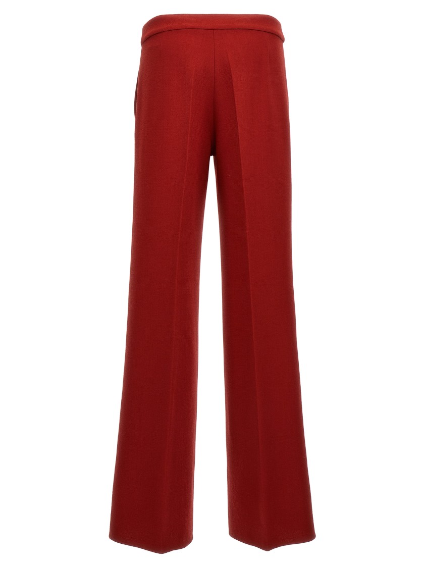 Gianluca Capannolo Red Valerie Straight Leg Pants In Red