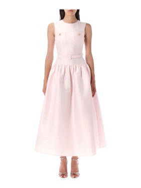 Self-Portrait Satin Midi Skirt With 3D Flowers | THE LIST