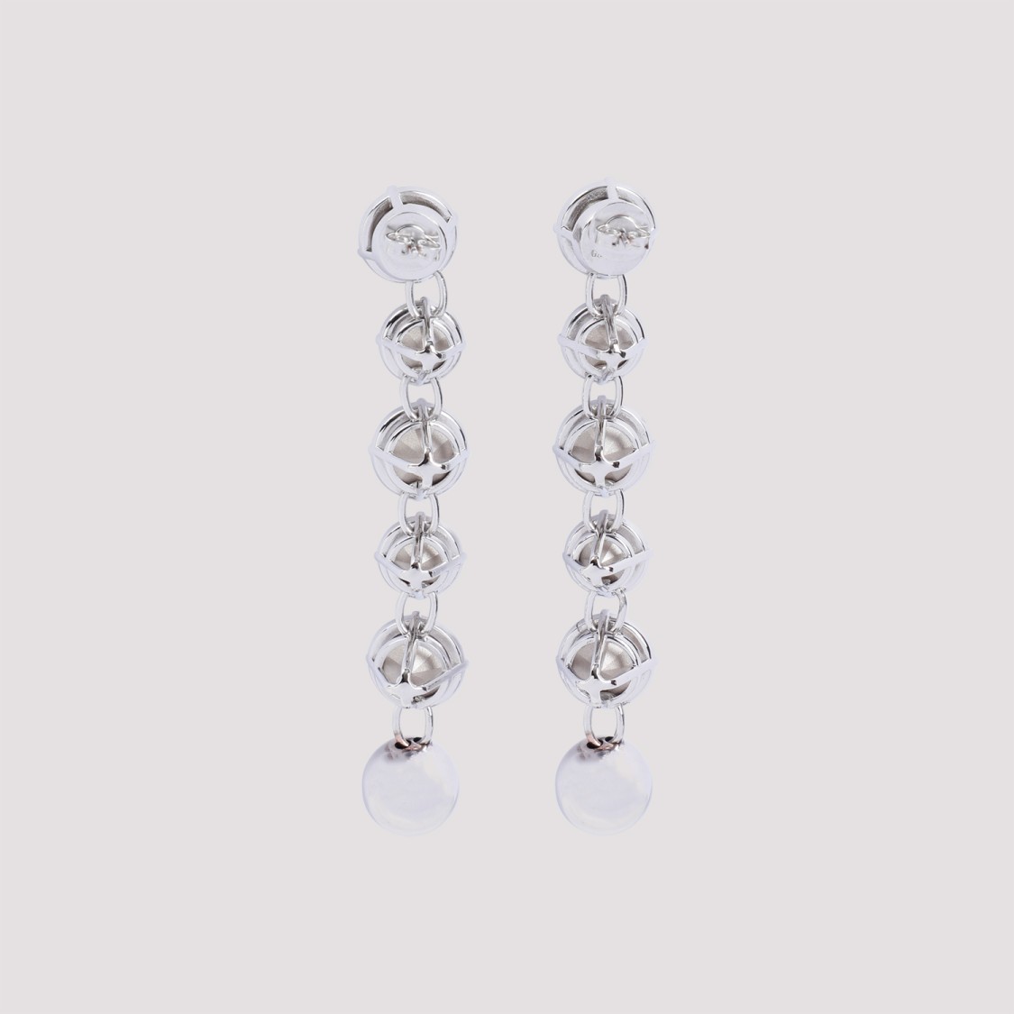 Jean Paul Gaultier Crystal-embellished Drop Earrings