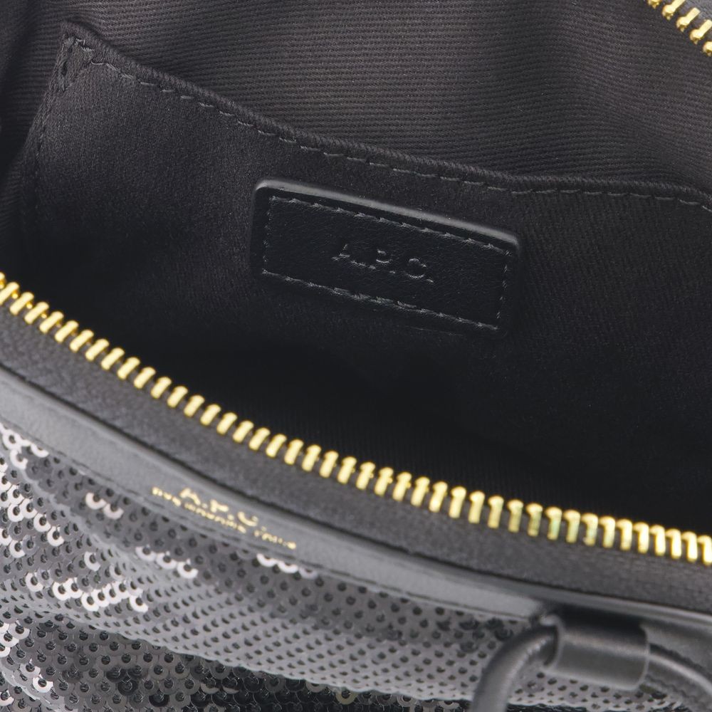 Apc A.p.c. Ninon Small Clutch In Black