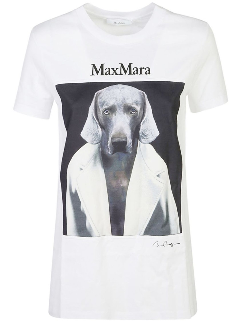 Shop Max Mara White T-shirt