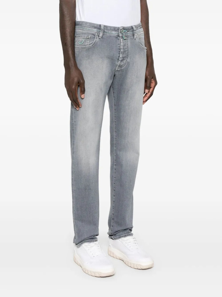 Jacob Cohen Jumqm006061s3618s2 Slim Fit Nick In Gray