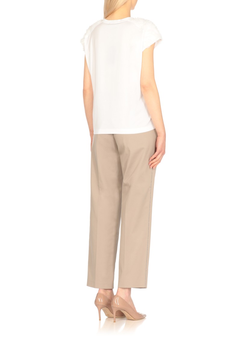 Fabiana Filippi Bead-embellished Blouse