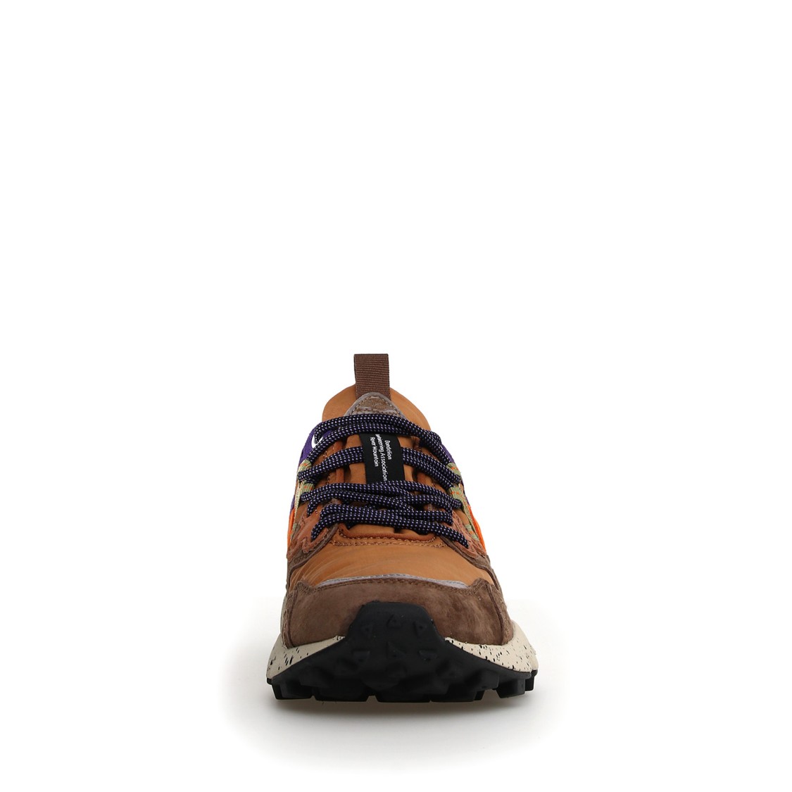 Flower Mountain Yamano 3 Sneakers With Suede And Fabric Blend In Multicolor